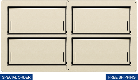 smart vent 1540 150202e 1540 0239 wea insulated block wall 32 12 x 16 quad flood vent wheat 571 63362