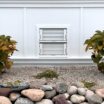 smart vent 1540 511 black dual function double stacker block wall 16 x 16 flood vent 1385 07972