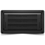 smart vent 1540 514 black dual function garage door 16 x 8 flood vent 927 46895