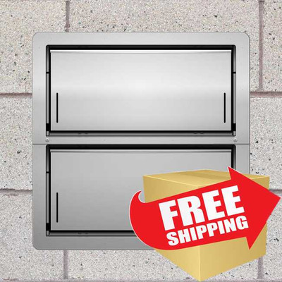 smart vent 1540 521 insulated stacker s steel flood vent in stock ships free 1000 85722