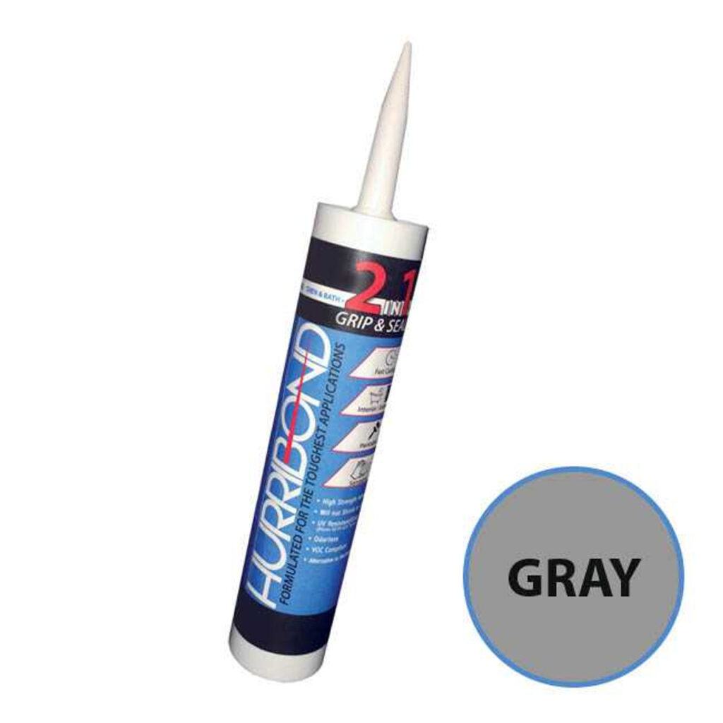 smart vent gray hurribond 103oz tube 1 tube per 3 4 vents 915 86663